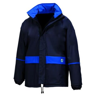 CHAQUETA DE PESCA AZUL