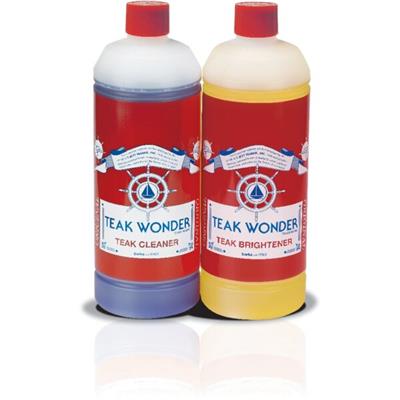 TEAK WONDER COMBO (CLEANER + BRIGHTENER) PACK 2 - 0.95 Ltr