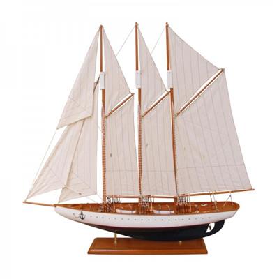 MAQUETA VELERO 3 MASTILES L:114 CM 