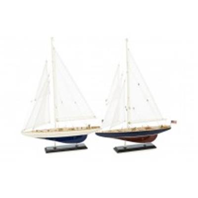 MAQUETA VELERO ENDEAVOUR/ENTERPRISE       MEDIDAS: 52,5 X 38,5 X 5,5 CM