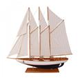 MAQUETA VELERO 3 MASTILES L:114 CM 