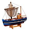 MAQUETA BARCO DE PESCA. MEDIDAS: 25 CMS.